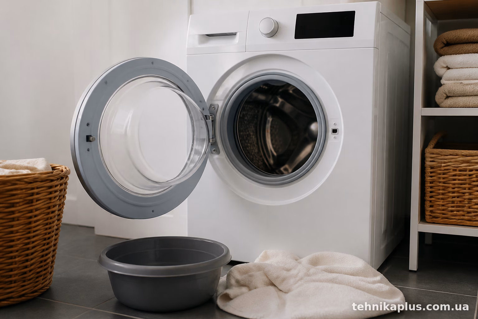 Bosch WGG244Z0UA не зливає воду: основні причини