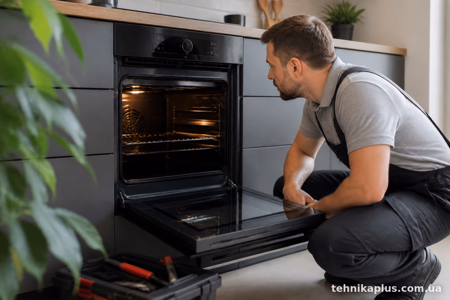 Духова шафа Bosch HBG5370B0 не нагрівається: що перевірити перш ніж викликати майстра