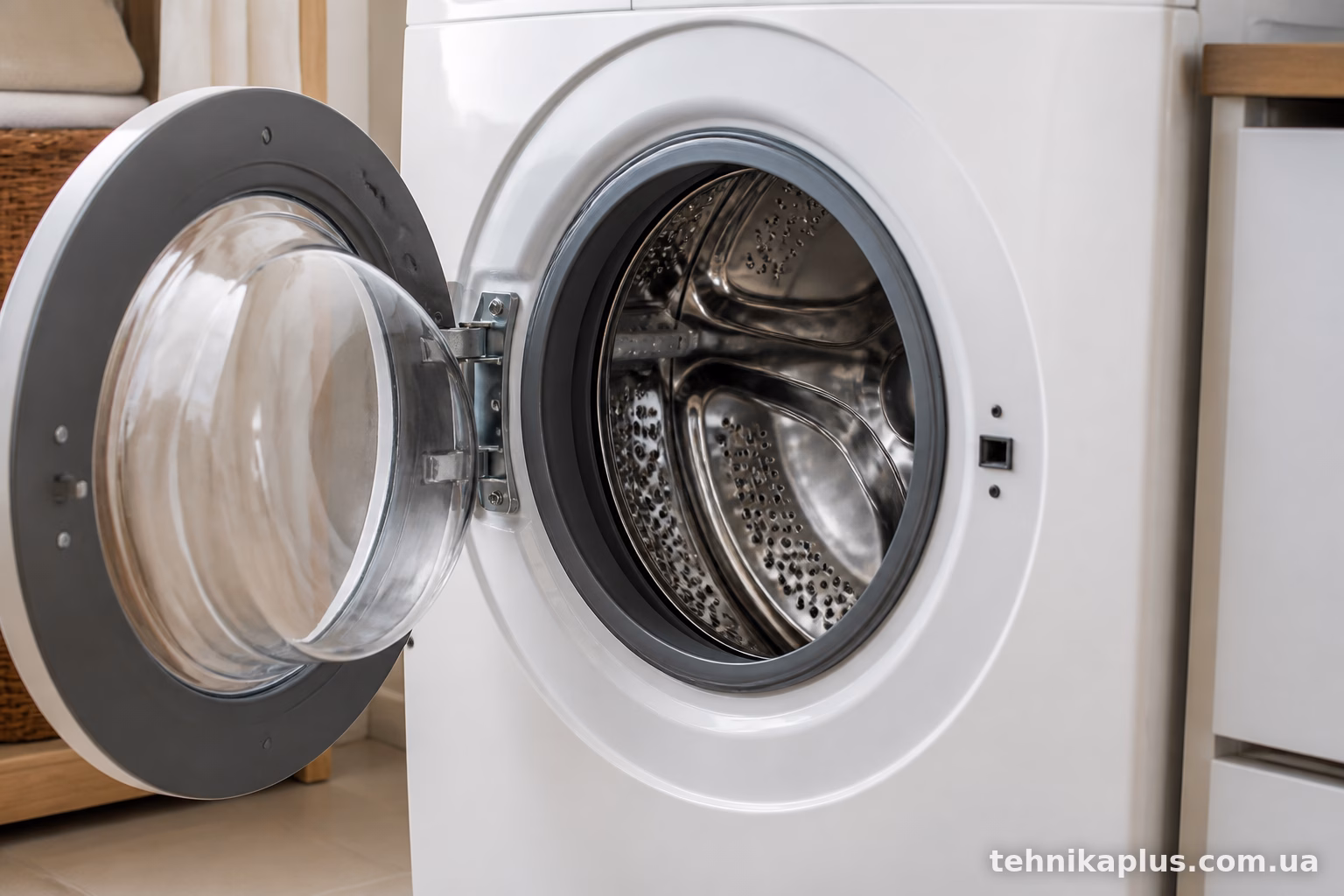 Як увімкнути очищення барабана Samsung WW90T554DAW